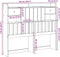 vidaXL - Hoofdbord - met - opbergruimte - 120 - cm - massief - grenenhout
