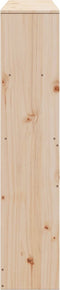 vidaXL - Hoofdbord - met - opbergruimte - 120 - cm - massief - grenenhout