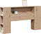 vidaXL - Hoofdbord - met - opbergruimte - 135 - cm - massief - grenenhout