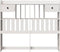 vidaXL - Hoofdbord - met - opbergruimte - 135 - cm - massief - grenenhout - wit