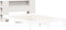 vidaXL - Hoofdbord - met - opbergruimte - 135 - cm - massief - grenenhout - wit