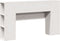 vidaXL - Hoofdbord - met - opbergruimte - 135 - cm - massief - grenenhout - wit