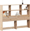 vidaXL - Hoofdbord - met - opbergruimte - 140 - cm - massief - grenenhout