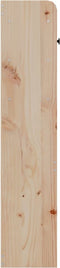 vidaXL - Hoofdbord - met - opbergruimte - 140 - cm - massief - grenenhout