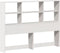 vidaXL - Hoofdbord - met - opbergruimte - 140 - cm - massief - grenenhout - wit