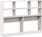 vidaXL - Hoofdbord - met - opbergruimte - 140 - cm - massief - grenenhout - wit