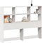 vidaXL - Hoofdbord - met - opbergruimte - 150 - cm - massief - grenenhout - wit