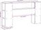 vidaXL - Hoofdbord - met - opbergruimte - 150 - cm - massief - grenenhout - wit