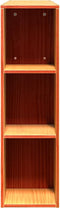 vidaXL - Hoofdbord - met - opbergruimte - 150 - cm - massief - grenenhout - wasbruin