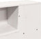 vidaXL - Hoofdbord - met - opbergruimte - 150 - cm - massief - grenenhout - wit