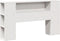 vidaXL - Hoofdbord - met - opbergruimte - 150 - cm - massief - grenenhout - wit
