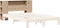 vidaXL - Hoofdbord - met - opbergruimte - 150 - cm - massief - grenenhout