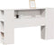 vidaXL - Hoofdbord - met - opbergruimte - 160 - cm - massief - grenenhout - wit