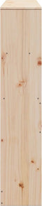 vidaXL - Hoofdbord - met - opbergruimte - 160 - cm - massief - grenenhout