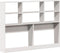 vidaXL - Hoofdbord - met - opbergruimte - 160 - cm - massief - grenenhout - wit