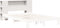 vidaXL - Hoofdbord - met - opbergruimte - 160 - cm - massief - grenenhout - wit