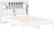 vidaXL - Hoofdbord - met - opbergruimte - 160 - cm - massief - grenenhout - wit