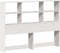 vidaXL - Hoofdbord - met - opbergruimte - 160 - cm - massief - grenenhout - wit