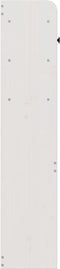 vidaXL - Hoofdbord - met - opbergruimte - 160 - cm - massief - grenenhout - wit