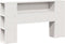 vidaXL - Hoofdbord - met - opbergruimte - 160 - cm - massief - grenenhout - wit