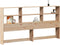vidaXL - Hoofdbord - met - opbergruimte - 180 - cm - massief - grenenhout