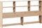 vidaXL - Hoofdbord - met - opbergruimte - 180 - cm - massief - grenenhout