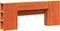 vidaXL - Hoofdbord - met - opbergruimte - 180 - cm - massief - grenenhout - wasbruin