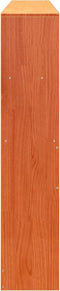 vidaXL - Hoofdbord - met - opbergruimte - 180 - cm - massief - grenenhout - wasbruin