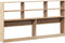 vidaXL - Hoofdbord - met - opbergruimte - 180 - cm - massief - grenenhout