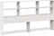 vidaXL - Hoofdbord - met - opbergruimte - 180 - cm - massief - grenenhout - wit