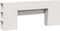 vidaXL - Hoofdbord - met - opbergruimte - 200 - cm - massief - grenenhout - wit