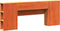 vidaXL - Hoofdbord - met - opbergruimte - 200 - cm - massief - grenenhout - wasbruin