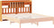 vidaXL - Hoofdbord - met - opbergruimte - 200 - cm - massief - grenenhout - wasbruin