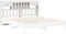 vidaXL - Hoofdbord - met - opbergruimte - 200 - cm - massief - grenenhout - wit