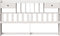vidaXL - Hoofdbord - met - opbergruimte - 200 - cm - massief - grenenhout - wit
