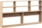 vidaXL - Hoofdbord - met - opbergruimte - 200 - cm - massief - grenenhout