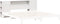 vidaXL - Hoofdbord - met - opbergruimte - 200 - cm - massief - grenenhout - wit