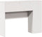 vidaXL - Hoofdbord - met - opbergruimte - 90 - cm - massief - grenenhout - wit