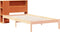 vidaXL - Hoofdbord - met - opbergruimte - 90 - cm - massief - grenenhout - wasbruin