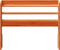 vidaXL - Hoofdbord - met - schappen - 100 - cm - massief - grenenhout - wasbruin