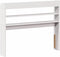 vidaXL - Hoofdbord - met - schappen - 100 - cm - massief - grenenhout - wit