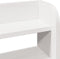 vidaXL - Hoofdbord - met - schappen - 135 - cm - massief - grenenhout - wit