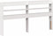 vidaXL - Hoofdbord - met - schappen - 160 - cm - massief - grenenhout - wit