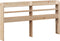 vidaXL - Hoofdbord - met - schappen - 160 - cm - massief - grenenhout