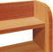 vidaXL - Hoofdbord - met - schappen - 160 - cm - massief - grenenhout - wasbruin