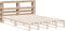 vidaXL - Hoofdbord - met - schappen - 160 - cm - massief - grenenhout