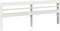 vidaXL - Hoofdbord - met - schappen - 180 - cm - massief - grenenhout - wit
