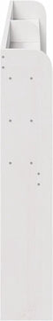 vidaXL - Hoofdbord - met - schappen - 180 - cm - massief - grenenhout - wit