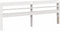 vidaXL - Hoofdbord - met - schappen - 200 - cm - massief - grenenhout - wit