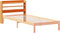 vidaXL - Hoofdbord - met - schappen - 90 - cm - massief - grenenhout - wasbruin